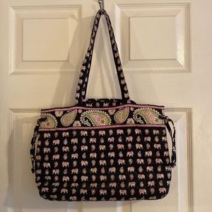 elephant printed Vera Bradley